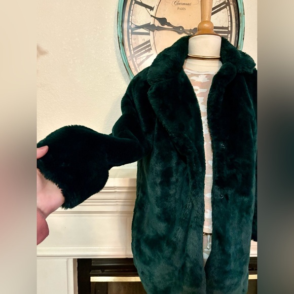 Ci Sono Long Fur Faux Coat - Picture 6 of 11
